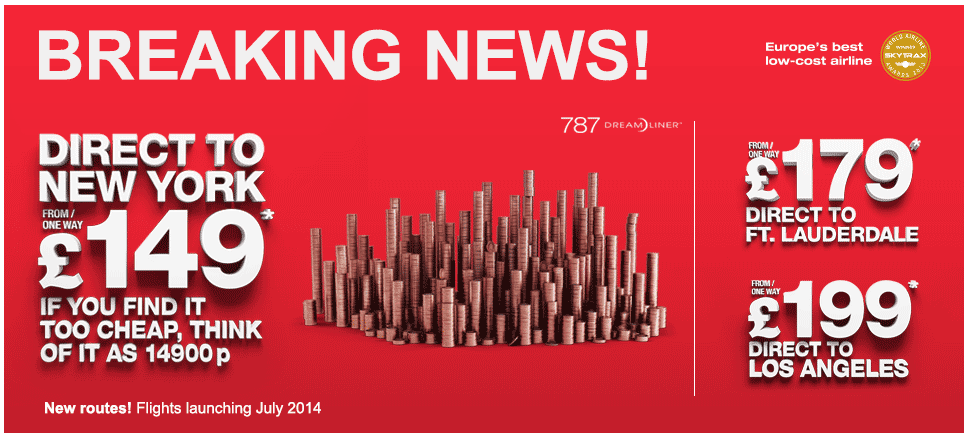 Flights from gatwick to jfk today
