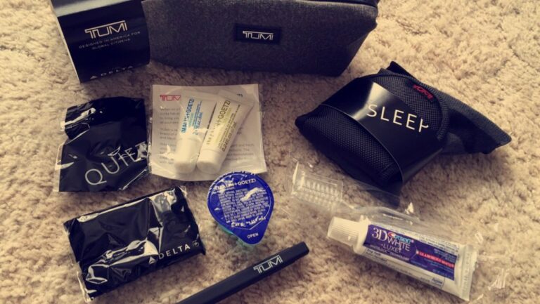 What’s In A Business Class Amenity Kit