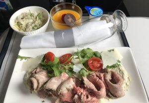 A look at the enhanced British Airways Club Europe catering